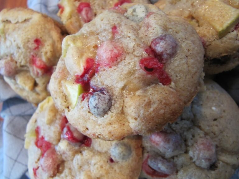 Cranberry Apple Muffins.
