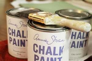 Annie Sloan Chalk Paint Before and After Table