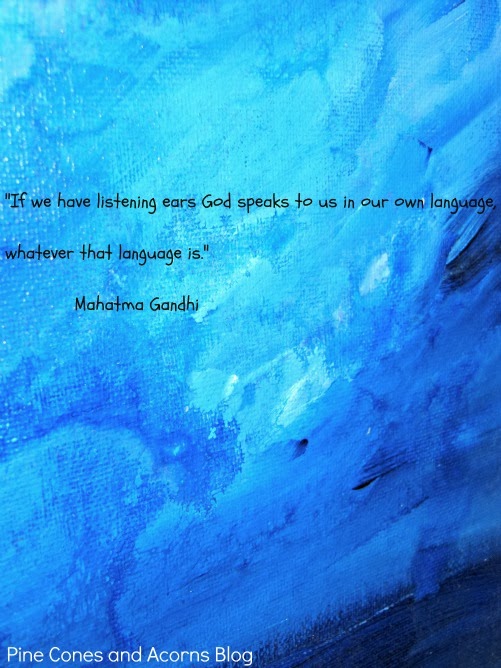 Silent Sunday…God Speaks