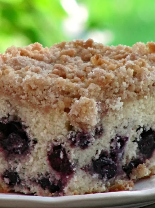 Blueberry Coffee Cake with Crumble Topping Recipe