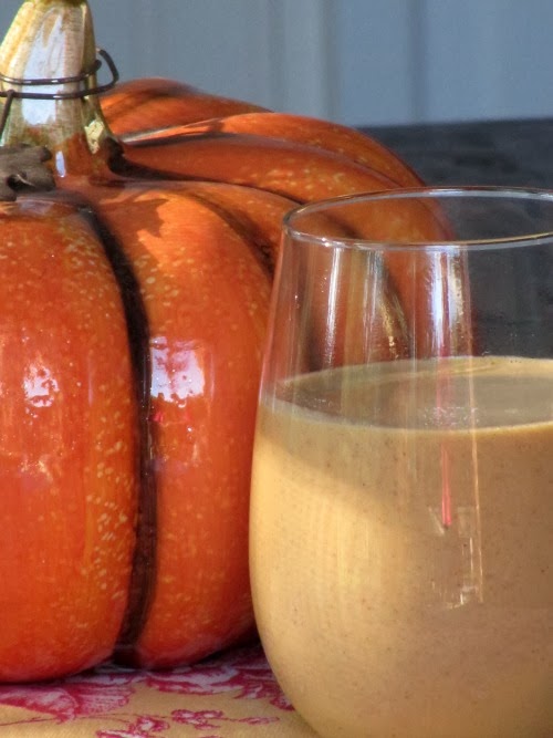 Homemade pumpkin spiced latte. 