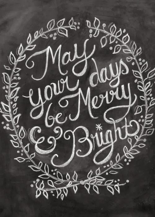 Christmas Chalkboard Art Ideas