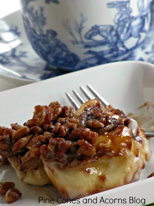 Cinnabon Cinnamon Pecan Rolls &  Rhodes Sweet Dough