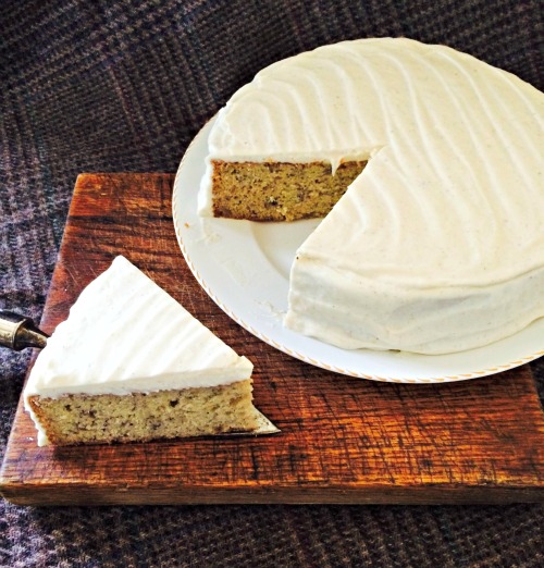 Spiced Banana Cake with Cream Cheese Frosting