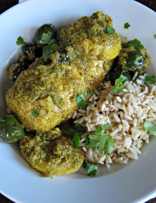 Chicken Tagine with Preserved Lemons and Olives