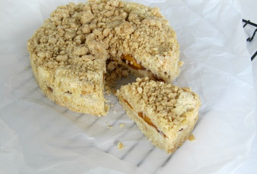 Italian Peach Coffee Cake