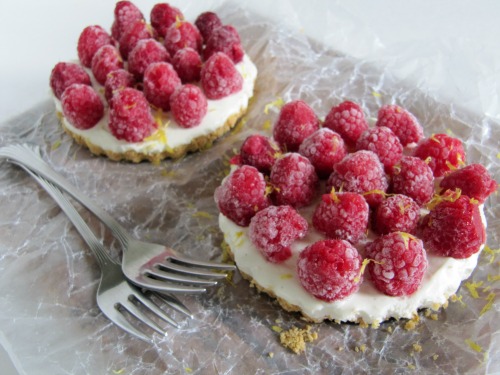 Raspberry Margarita Cream Tart