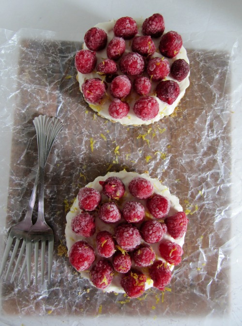 Raspberry Margarita Cream Tart