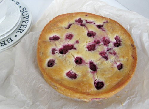 Raspberry Ricotta Cake