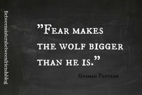 Just Curious…What are You Most Afraid Of?