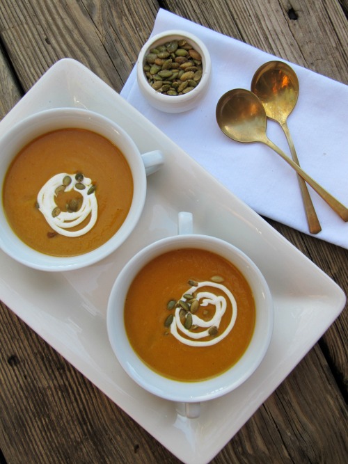 Thai Coconut Pumpkin Soup