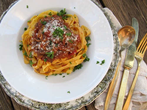Crockpot Braised Beef Ragu