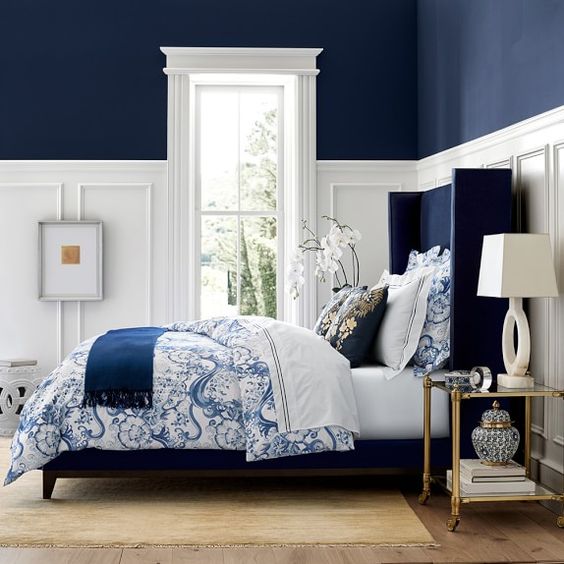 Blue & White Home Accessory Love