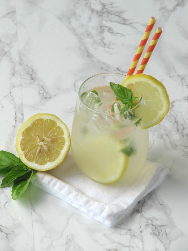 Homemade Basil Lemonade
