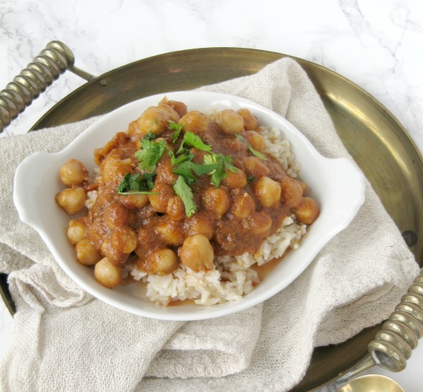 Indian Butter Chickpeas