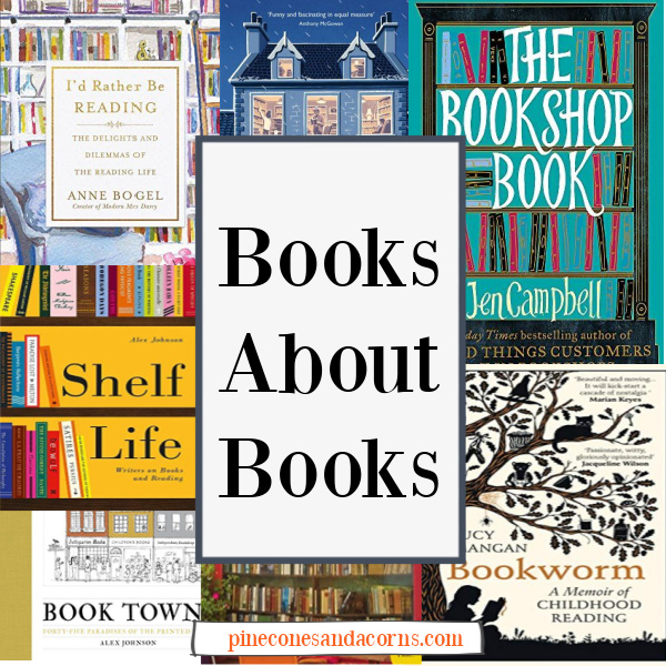 10 Books About Books graphic.