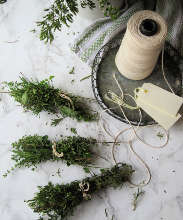 Fresh-herb-bundles