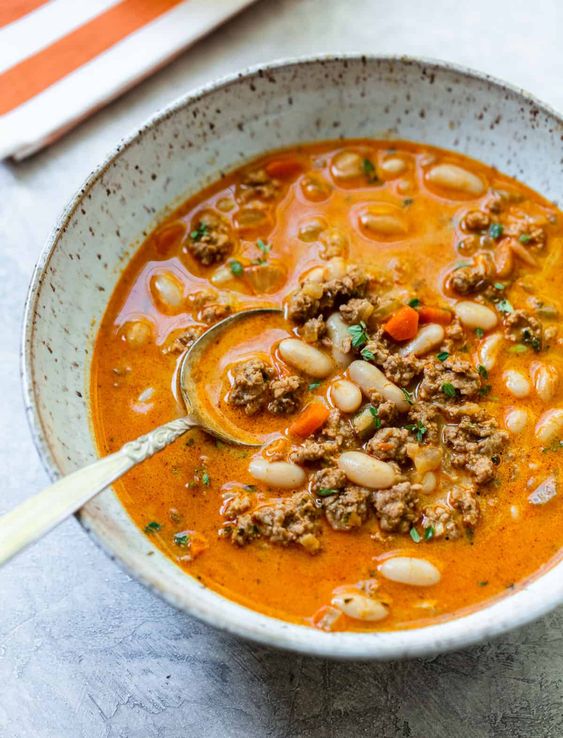 Creamy White Beach Turkey Chili