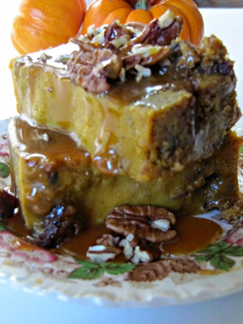 Pumpkin Bread Pudding