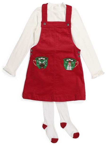 Little Girls Christmas Dress