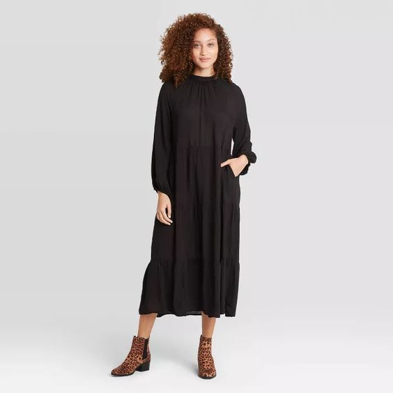 Black Target Dress