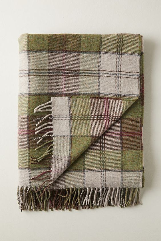 plaid Throw