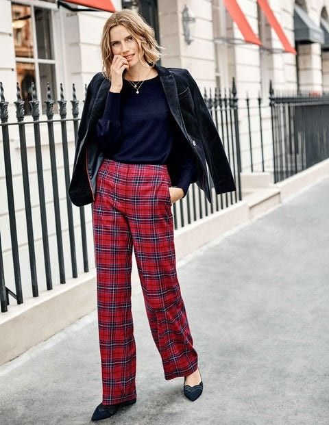 Boden plaid pants