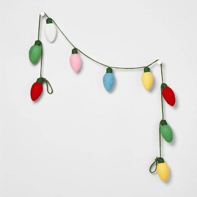 Felted Christmas Garland