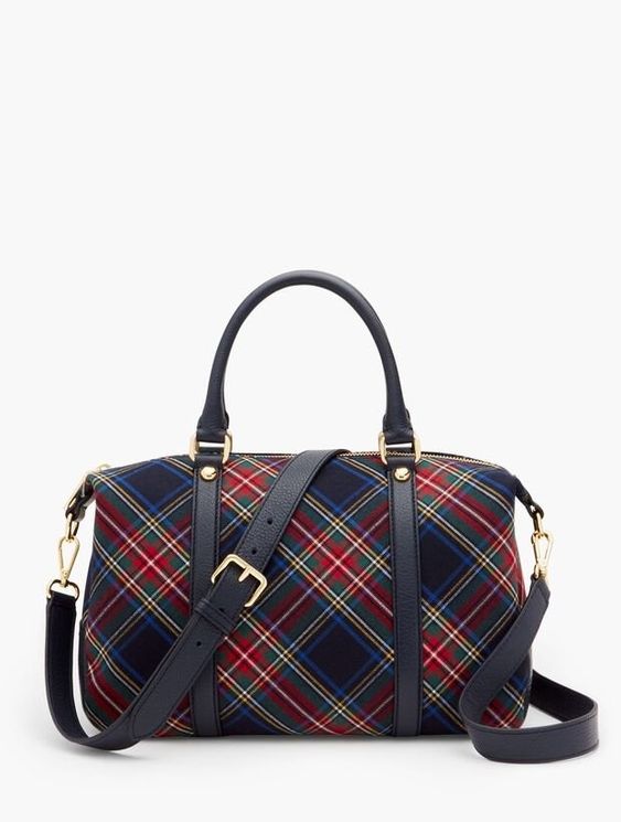 Plaid Handbag