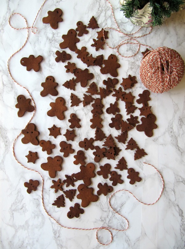 Super Easy 3 Ingredient Cinnamon Ornaments