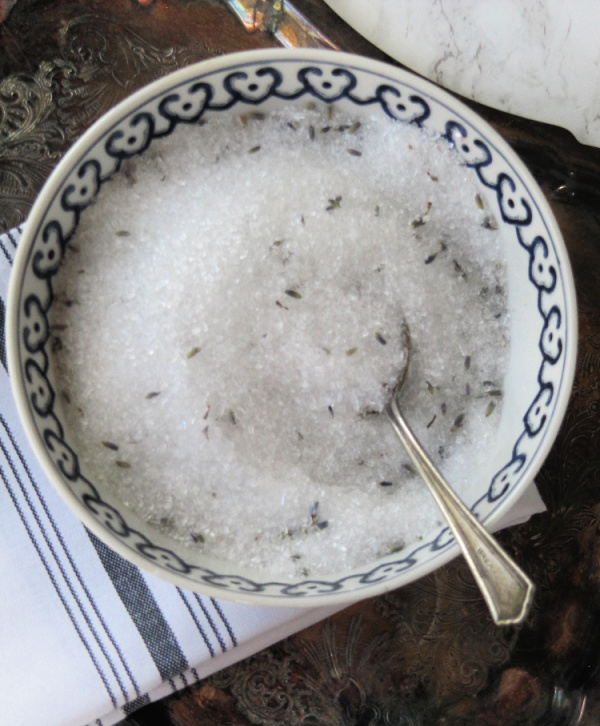 Homemade Lavender Scented Epsom Bath Salts ~A Holiday Gift Idea
