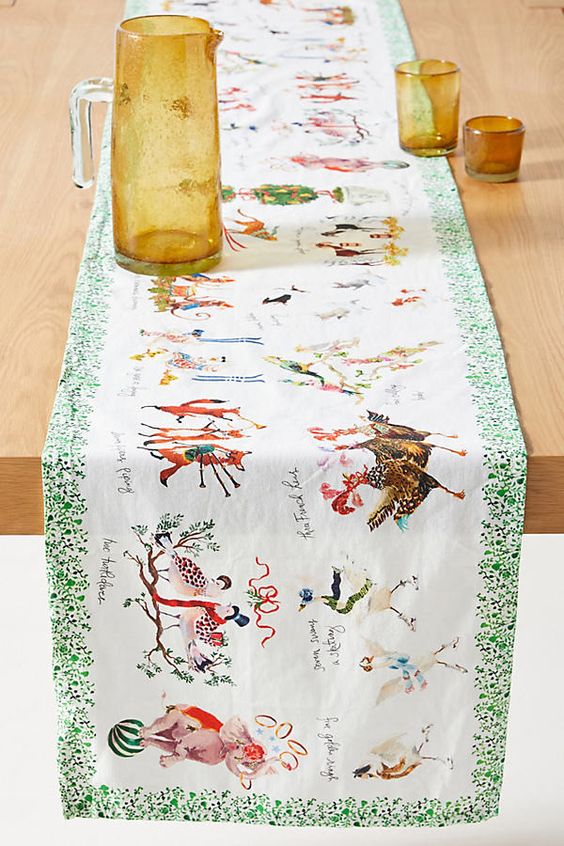 Anthropologie Table Runner