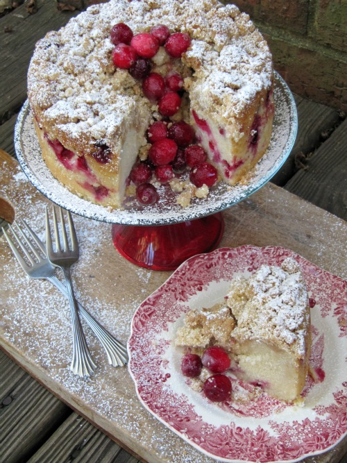 Cranberry Almond Coffee Cake