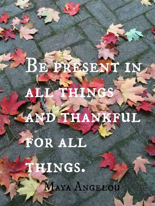 Thankful and Grateful