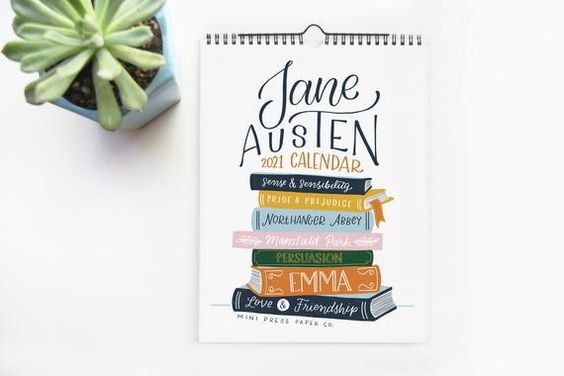 Jane Austen calender