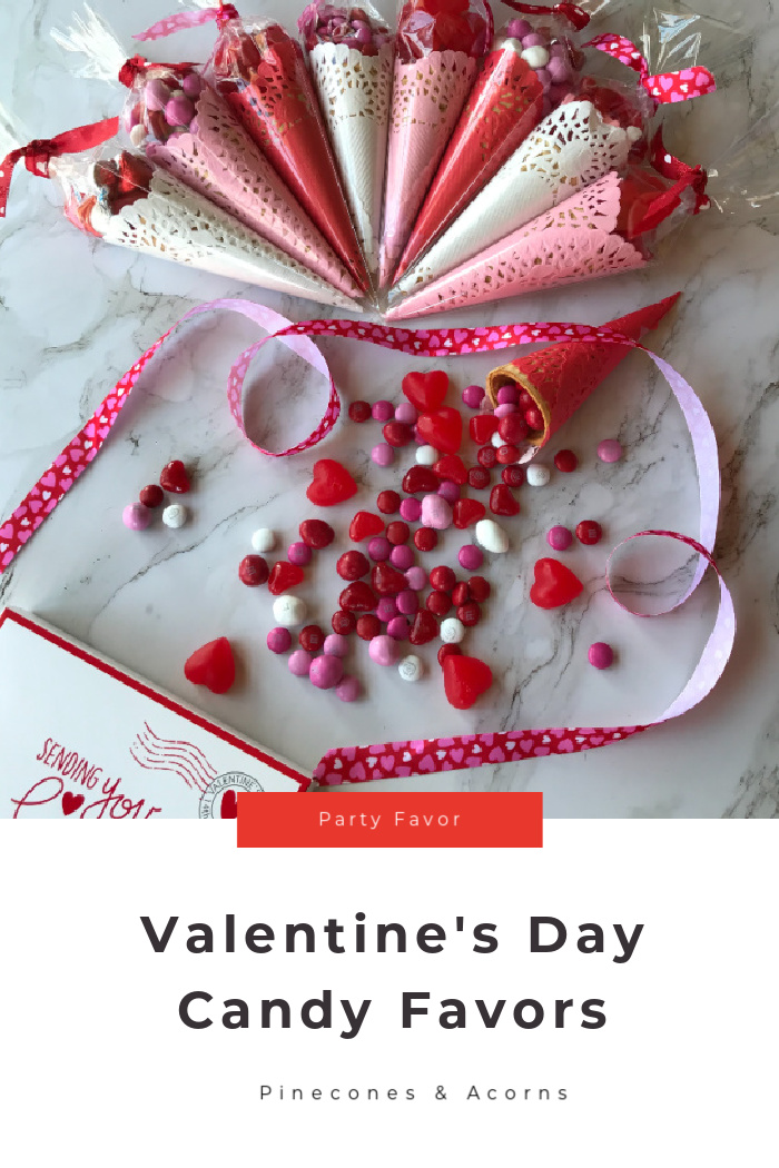Valentine's Day Candy Favors.