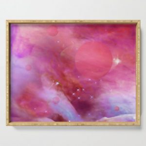 shades of pink tray