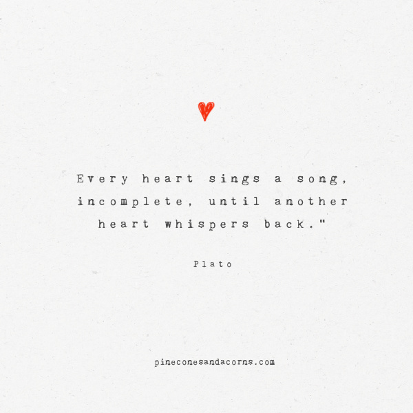Quote Every heart sings a song