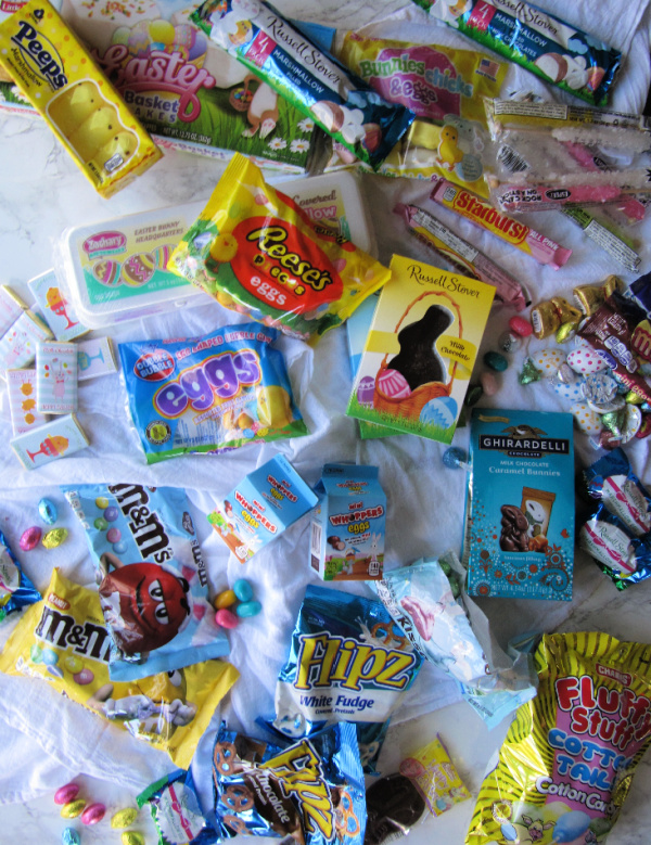 Reeses Eggs Chocolate Bunnies Flips M&M starburst candy