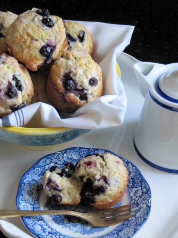 blueberry muffins