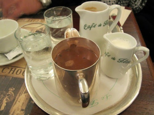 Cafe de Flor Chocolate Paris