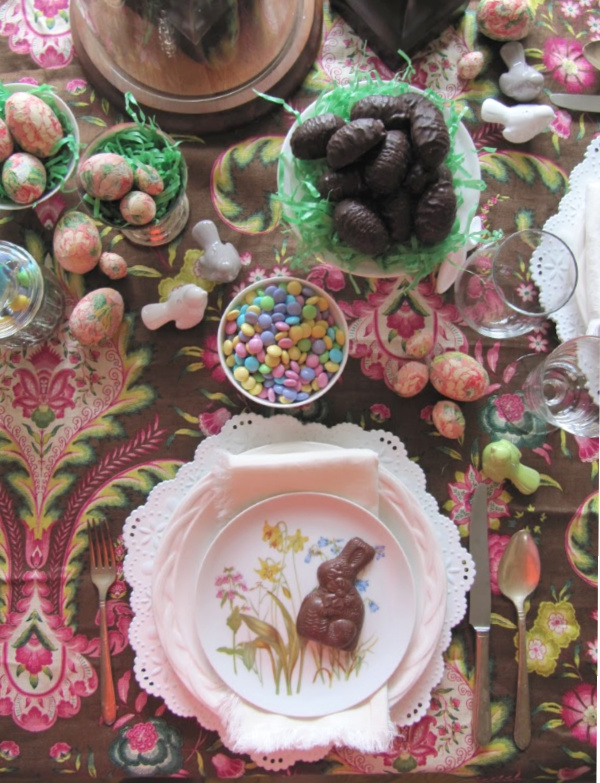 Easter Tablescape
