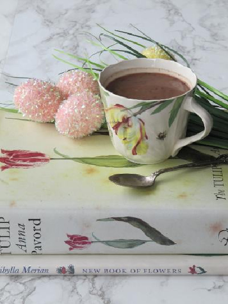 tulip book ana pavard and cup of chocolate-2