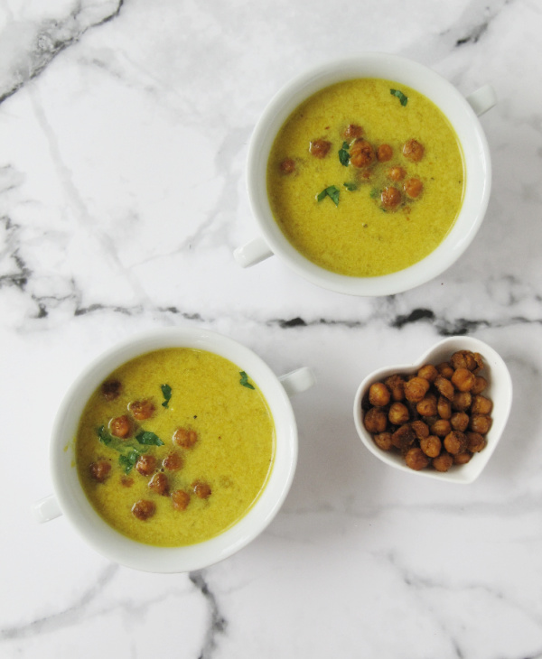 Golden Healing Cauliflower Soup