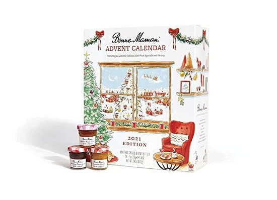 White bon maman advent calendar