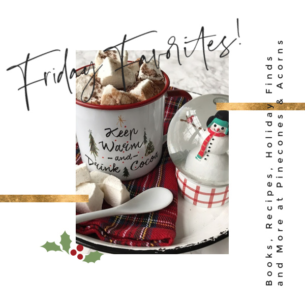 Pinterest Pin Cup of hot chocolate and a snow globe copy