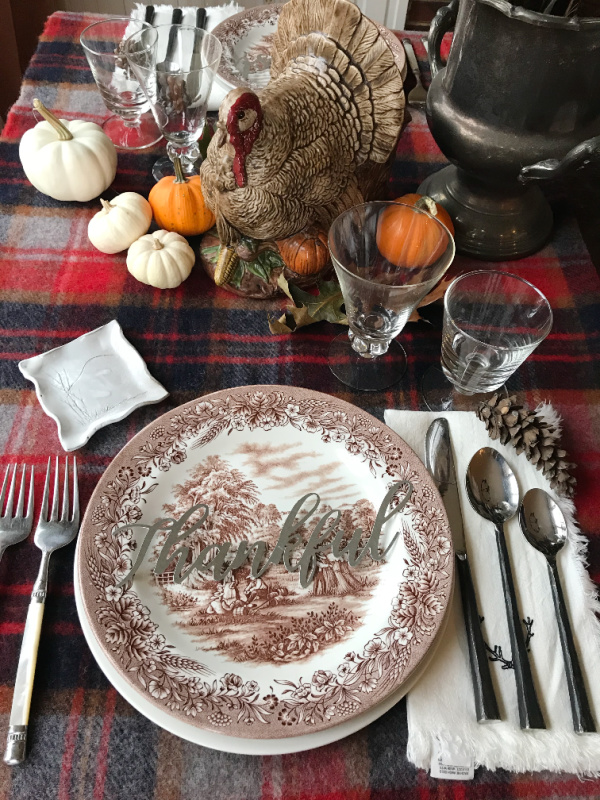 thanksgiving tablescape