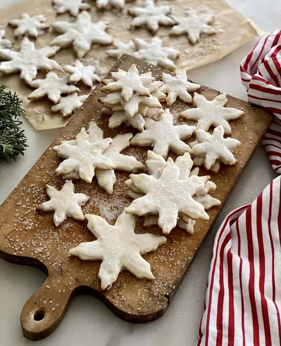 Sugar Sprinkled Lemon Cookies