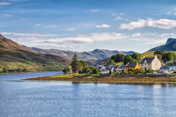 small village in scotland