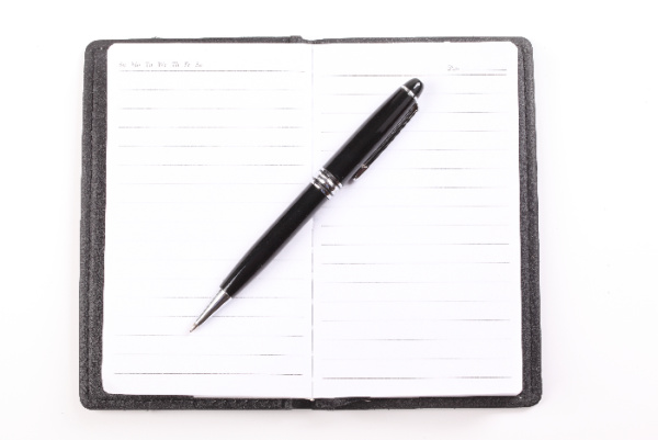 journal and pen